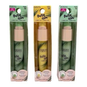 Lot Of 3 Physician Formula Butter Glow Corrector 2 Green / 1 Yellow 5.6 ML